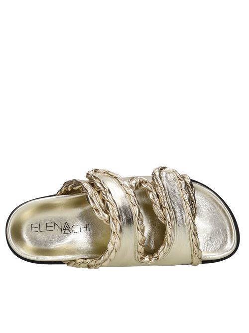 Mules in pelle ELENA IACHI | M52PLATINO